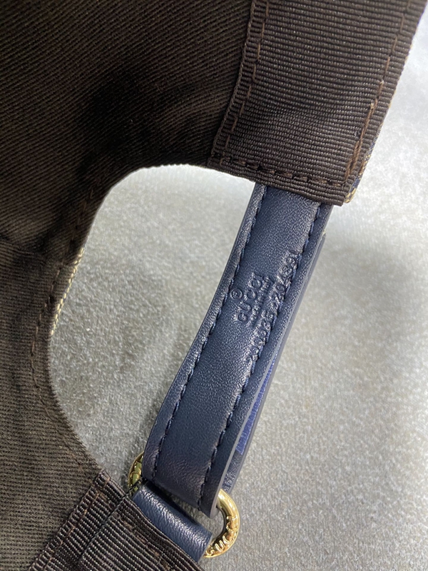 ブランド帽子素材ディテール